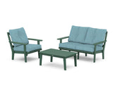 Prairie 3-Piece Deep Seating Set with Loveseat