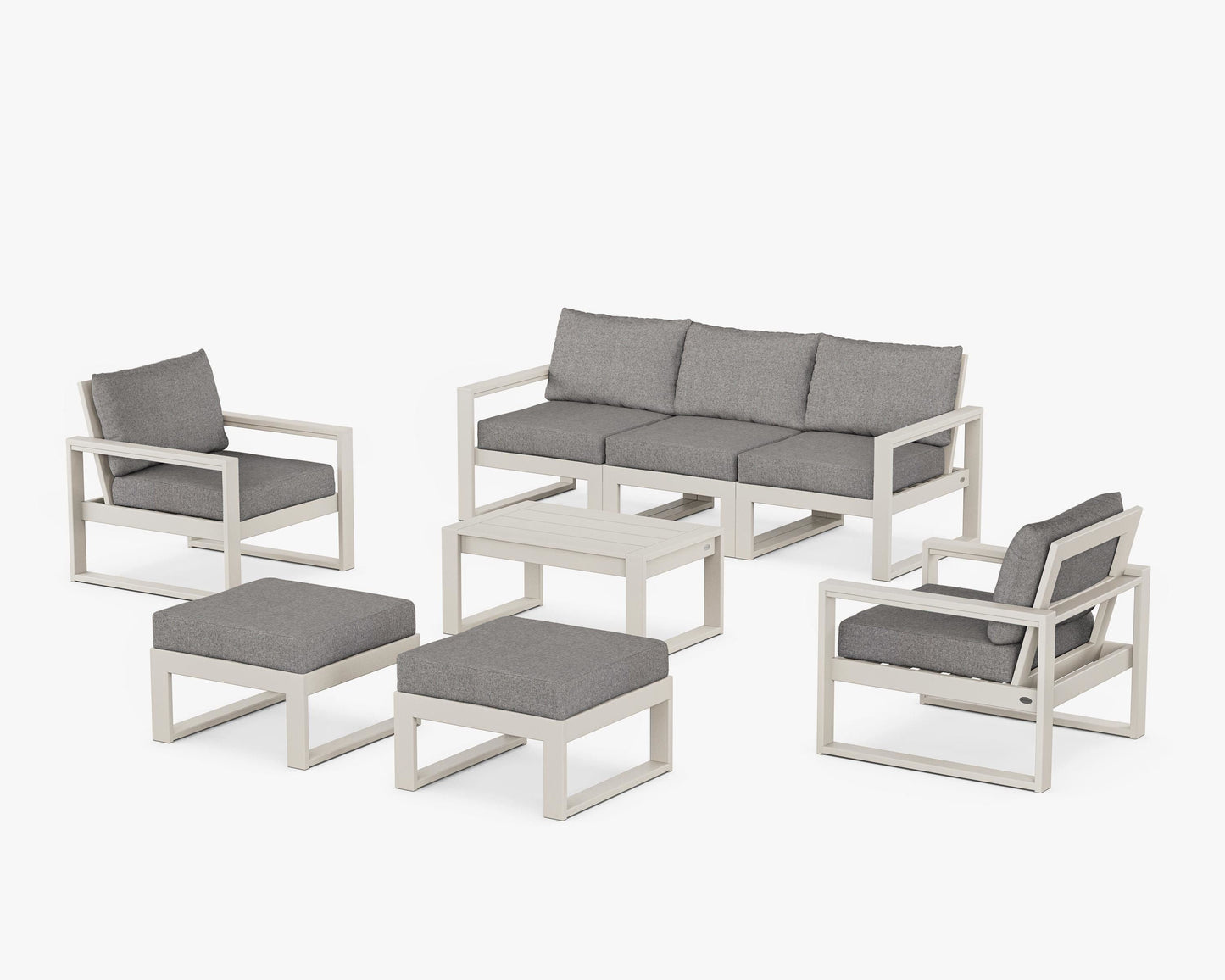EDGE Sectional 8-Piece Lounge Sofa Set