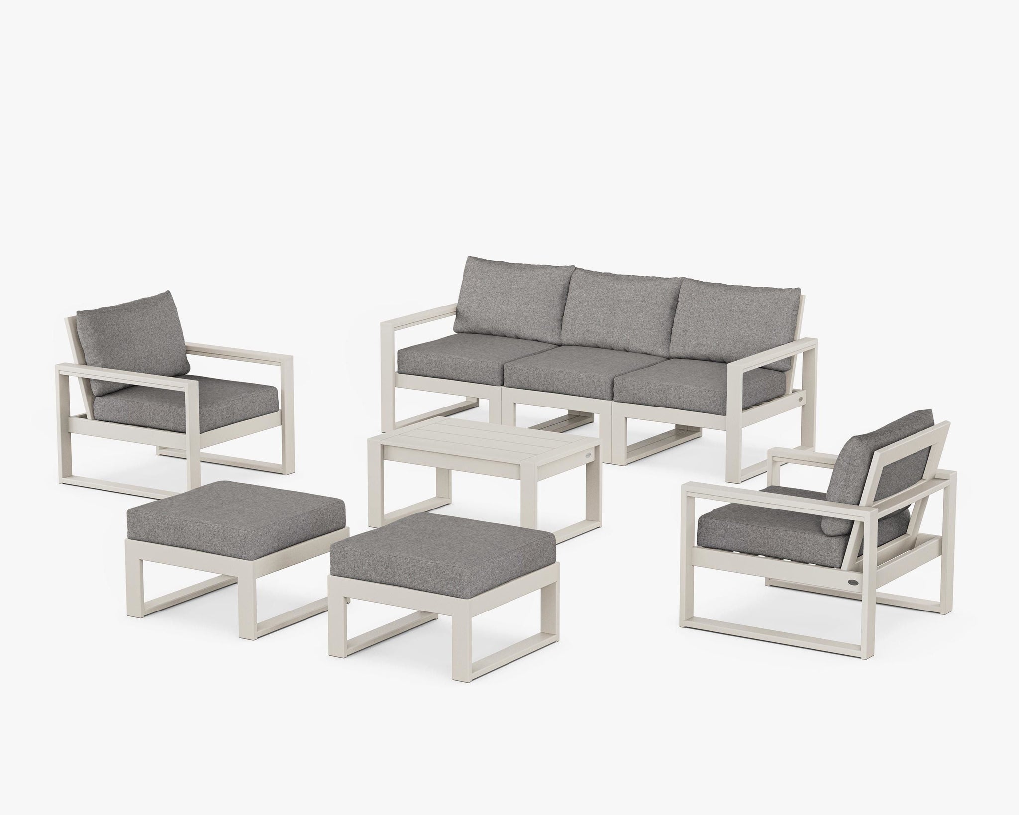 EDGE Sectional 8-Piece Lounge Sofa Set