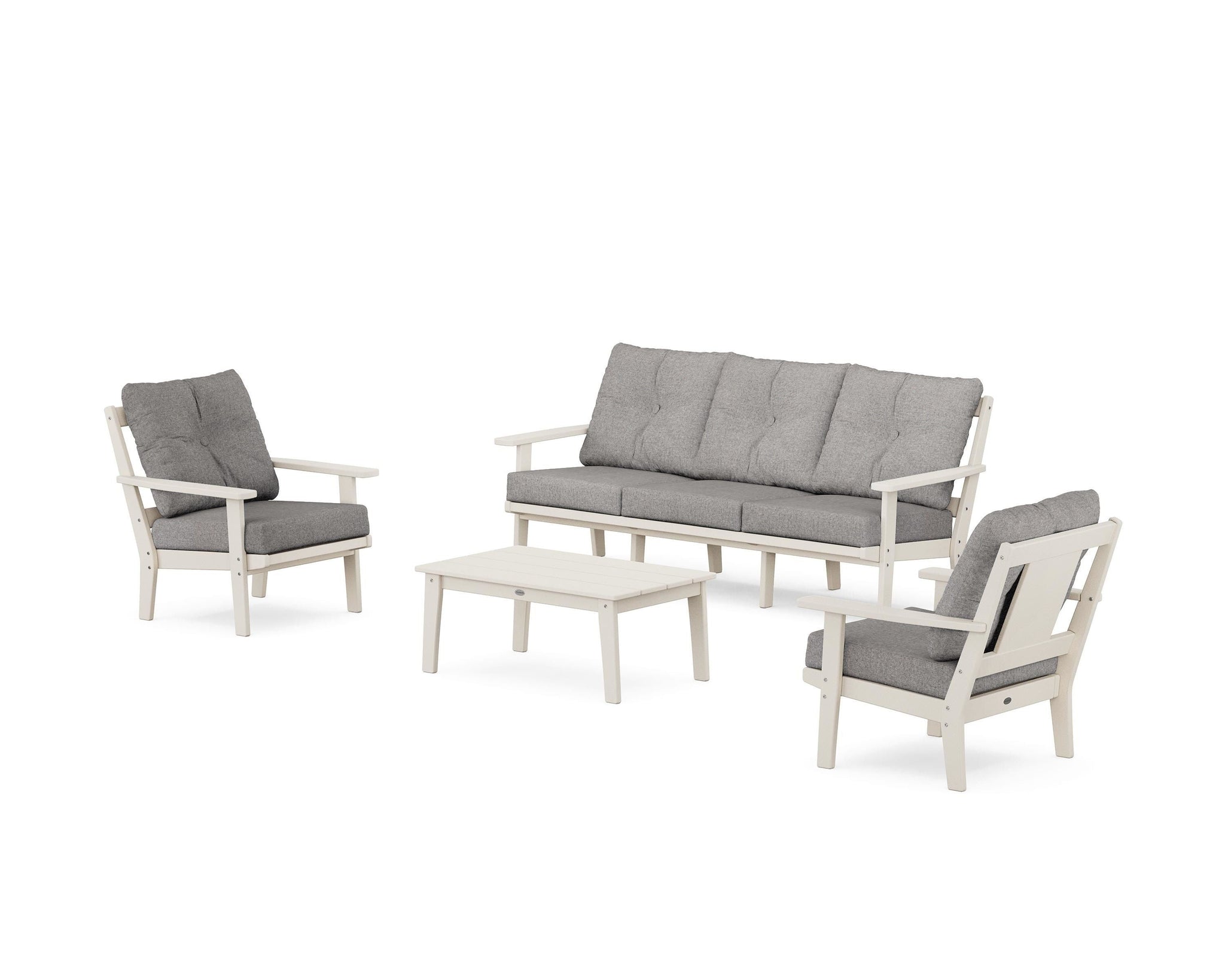 Prairie 4-Piece Deep Seating Set with Sofa