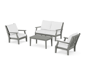 Wovendale 4-Piece Deep Seating Set with Loveseat