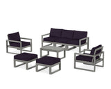 EDGE Sectional 8-Piece Lounge Sofa Set