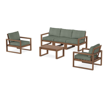 EDGE Sectional 4-Piece Deep Seating Set with Sofa