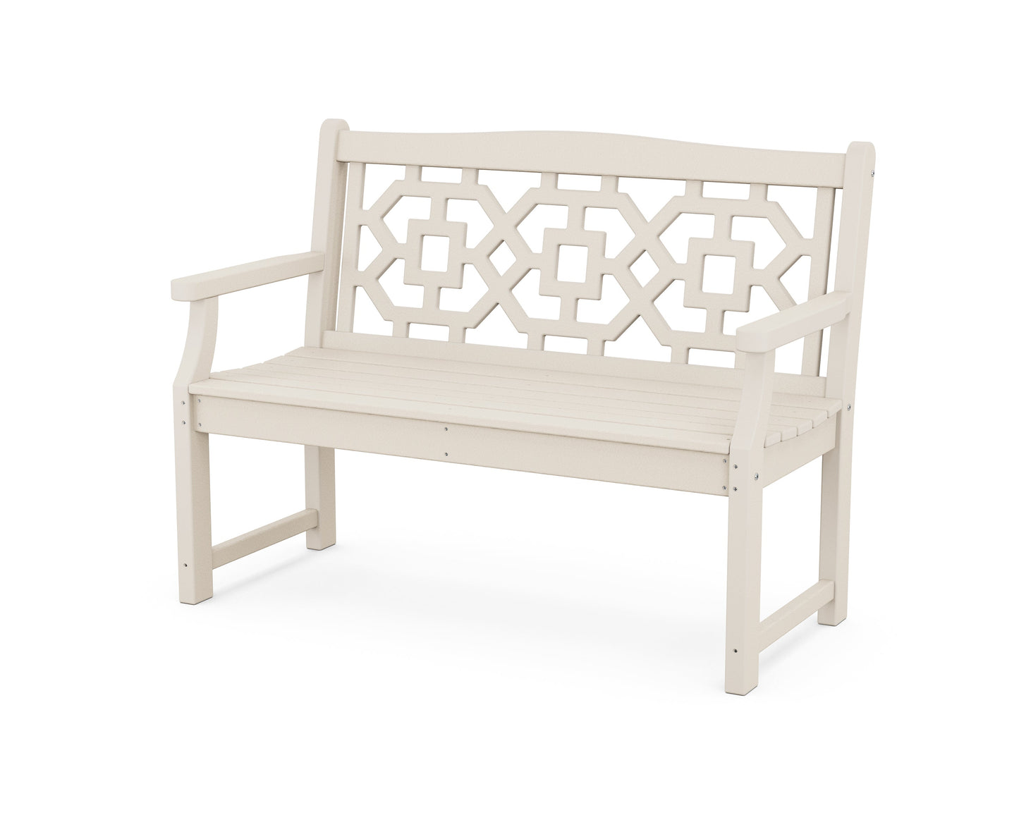 Chinoiserie 48” Garden Bench