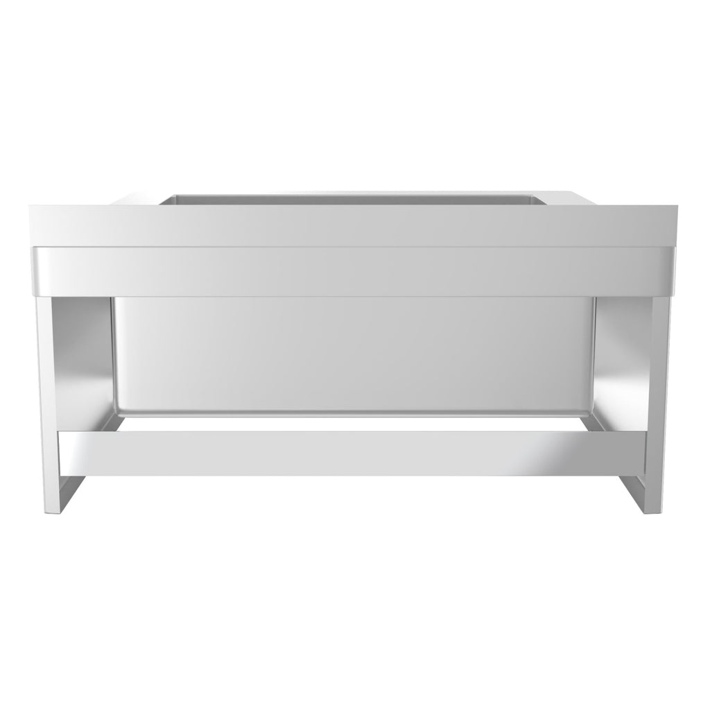 13 in. Commercial Floor Mop Sink with Deep Basin, Bowl size 24"x 24"x 13"