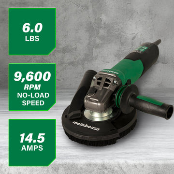 5" 14.5 Amps RSEV 17-125 Renovation Grinder (Concrete) - 646829620