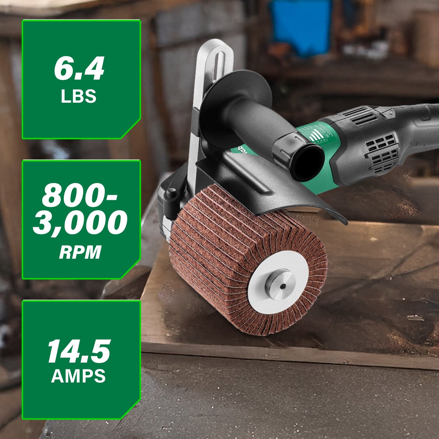 Metabo 14.5 AMP Burnishing Machine SE 17-200 RT Set - 646259620