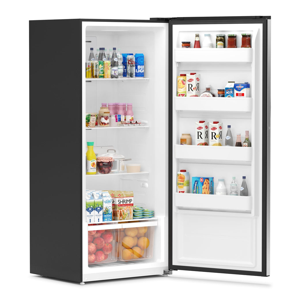 21 cu. ft. Upright Convertible Refrigerator/Freezer in Silver