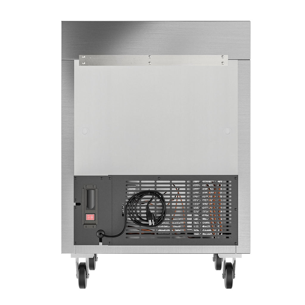 27 in. One-Door Worktop Freezer With 3.5 in. Backsplash - 6.3 Cu Ft.