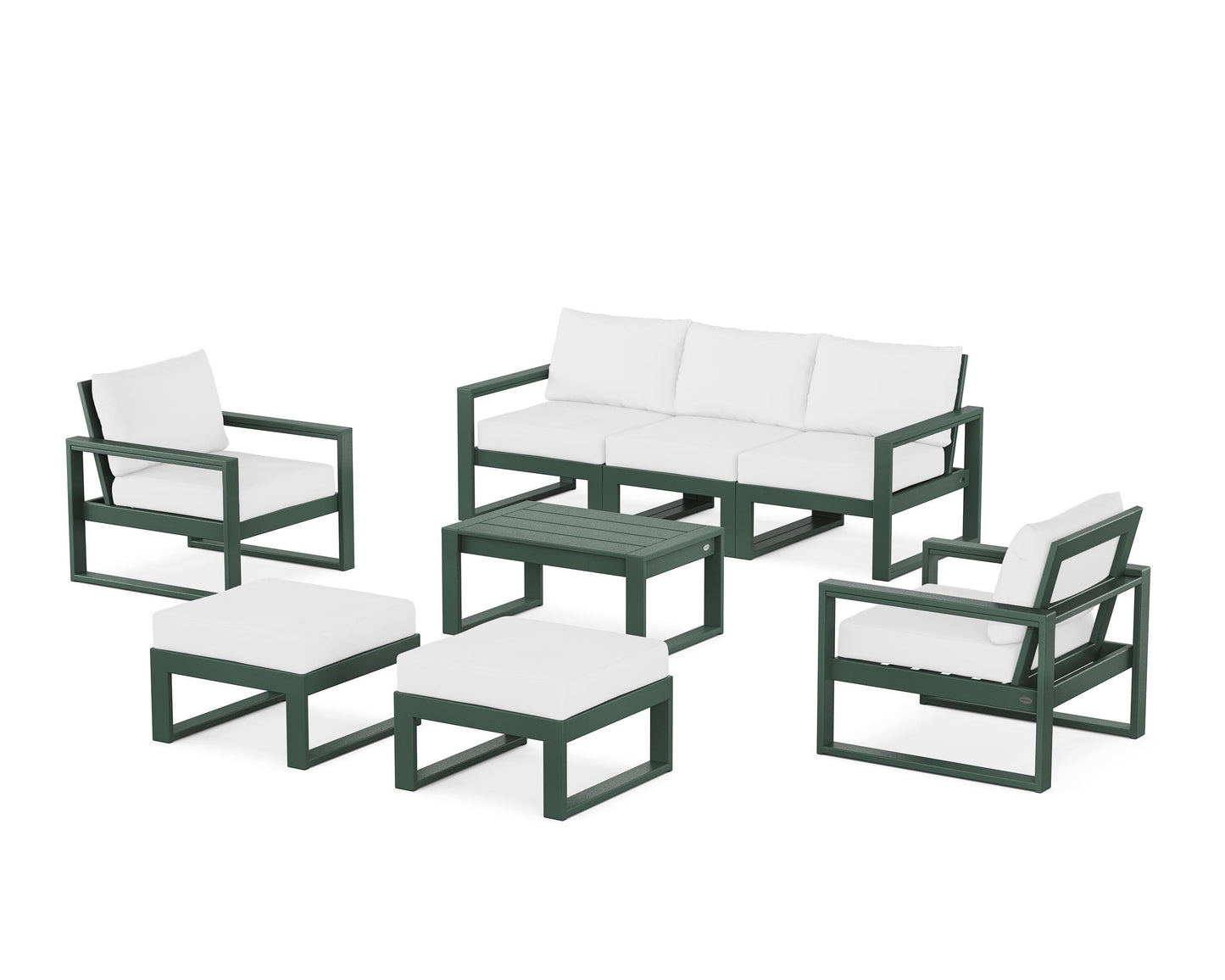 EDGE Sectional 8-Piece Lounge Sofa Set