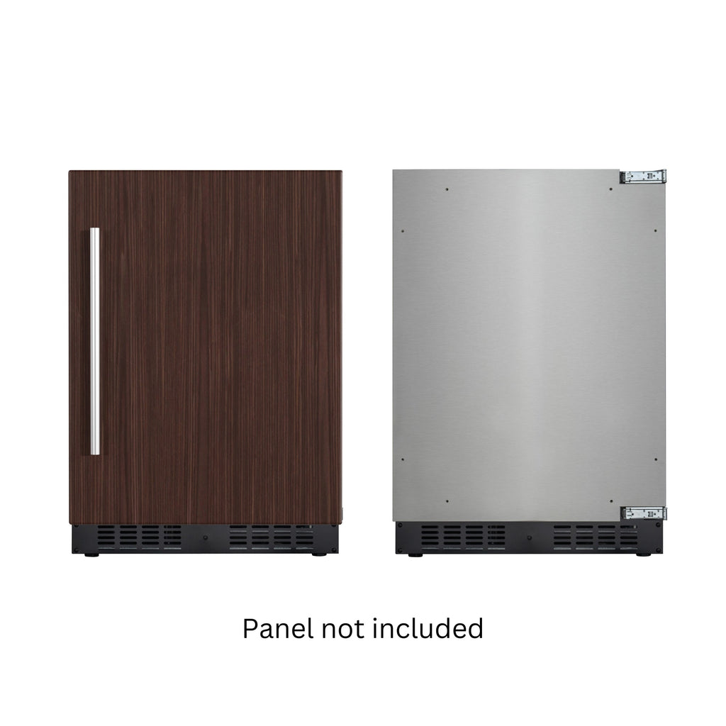 24 in. Panel Ready Compact Refrigerator, 5 cu. ft. in Black