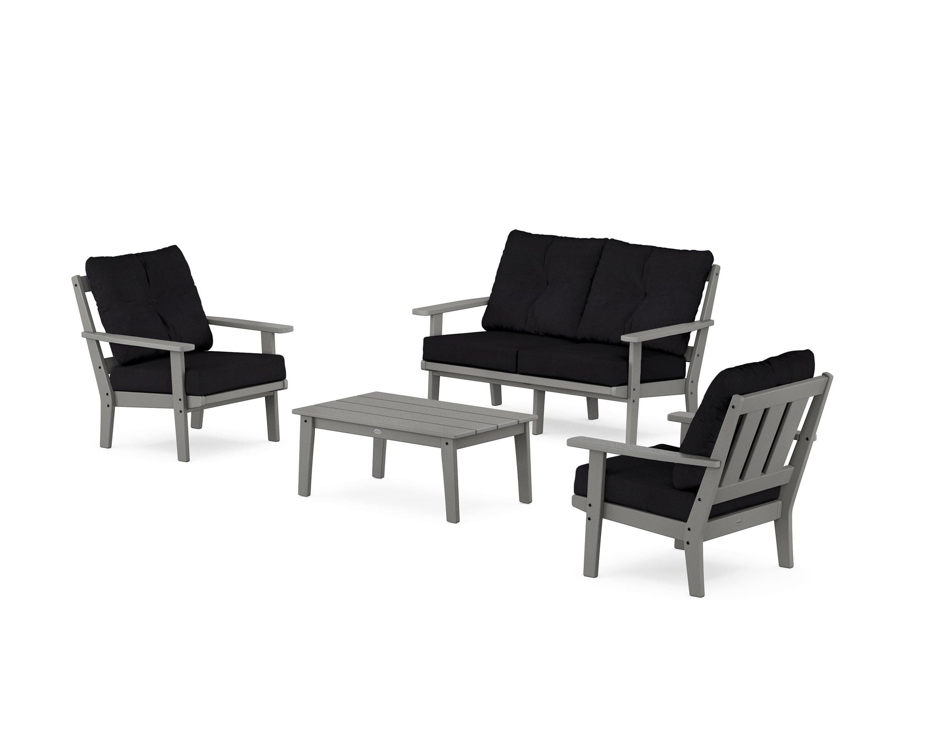 Oxford 4-Piece Deep Seating Set with Loveseat
