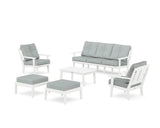 Mission 6-Piece Lounge Sofa Set