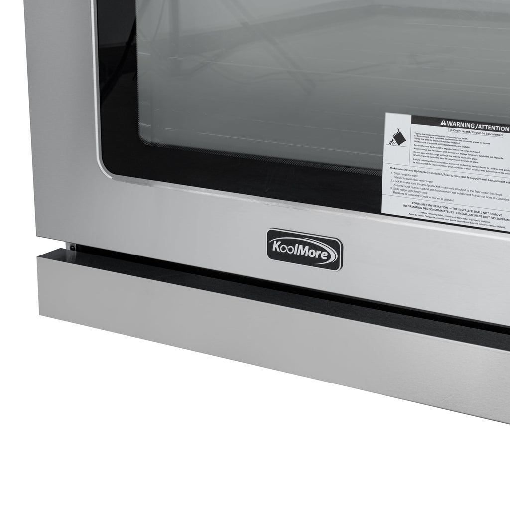 36 in. Electric Professional Range with Tilt Panel and Digital controls, Self-Cleaning, 16300W of Power, 240V in Stainless-Steel