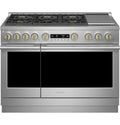 GE Monogram 48" Dual-Fuel Professional Range with 6 Burners and Griddle (Natural Gas)