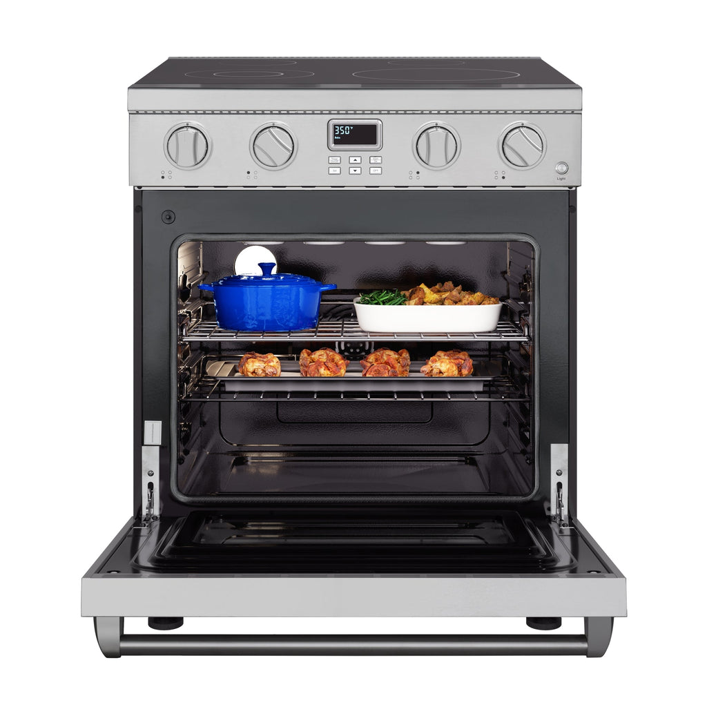 30 in. Professional Electric Range with 14900W of Power, 240V in Stainless-Steel
