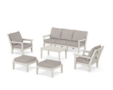 Chippendale 6-Piece Lounge Sofa Set