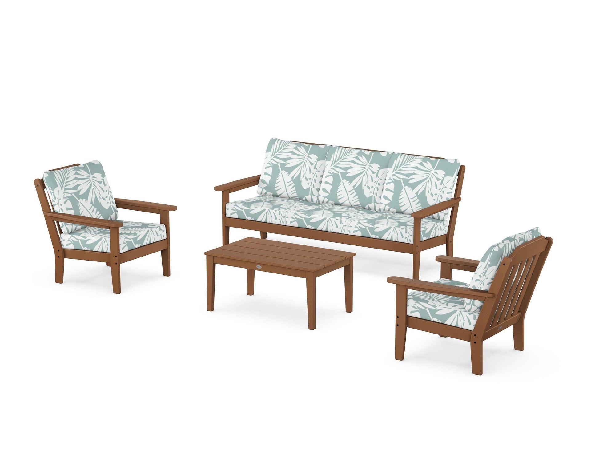 Cottage 4-Piece Deep Seating Set with Sofa