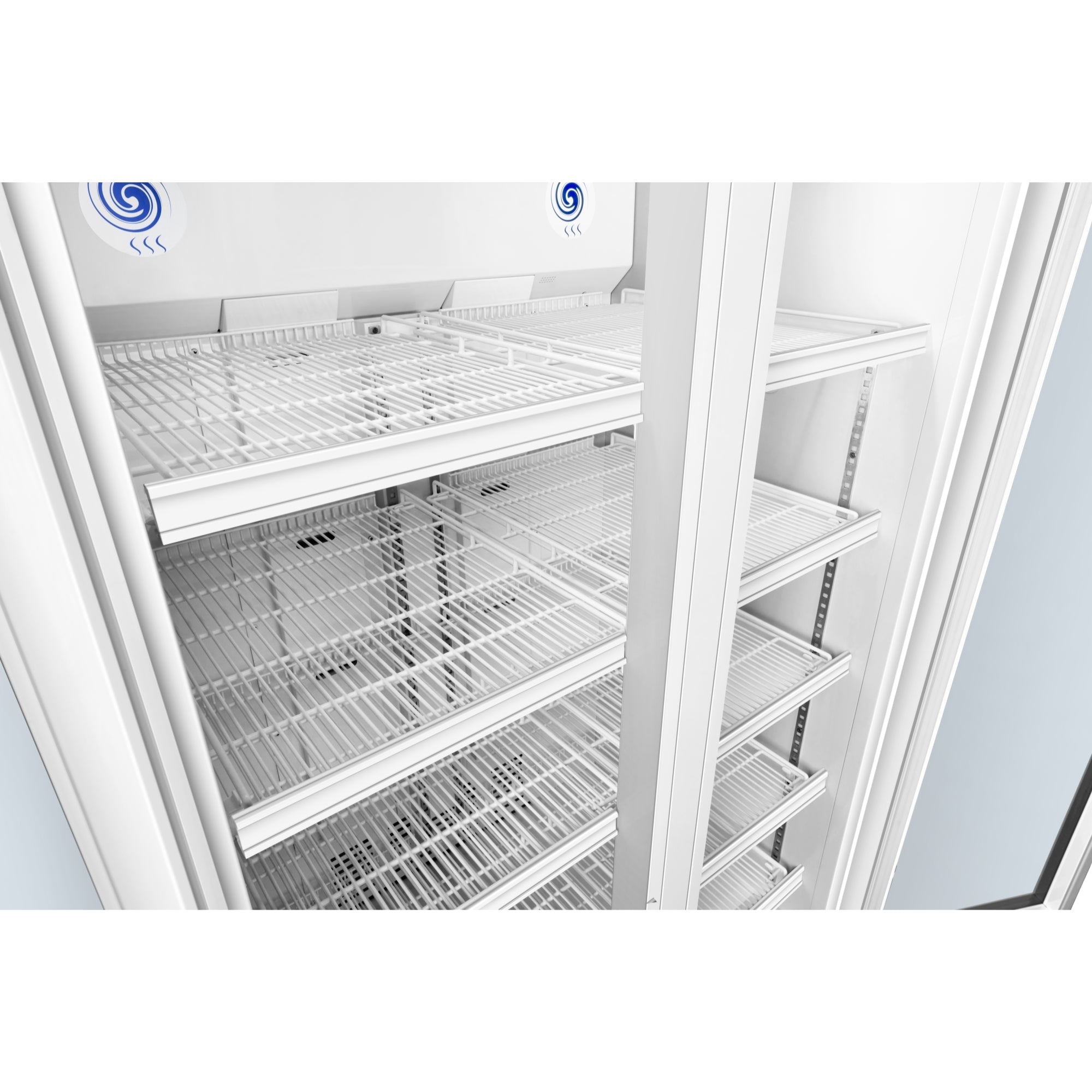 48 in. 35 cu. ft. Medical Vaccine Refrigerator for Pharmacy and Laboratory with Multi-Level Emergency Alarms, UL-Listed in White