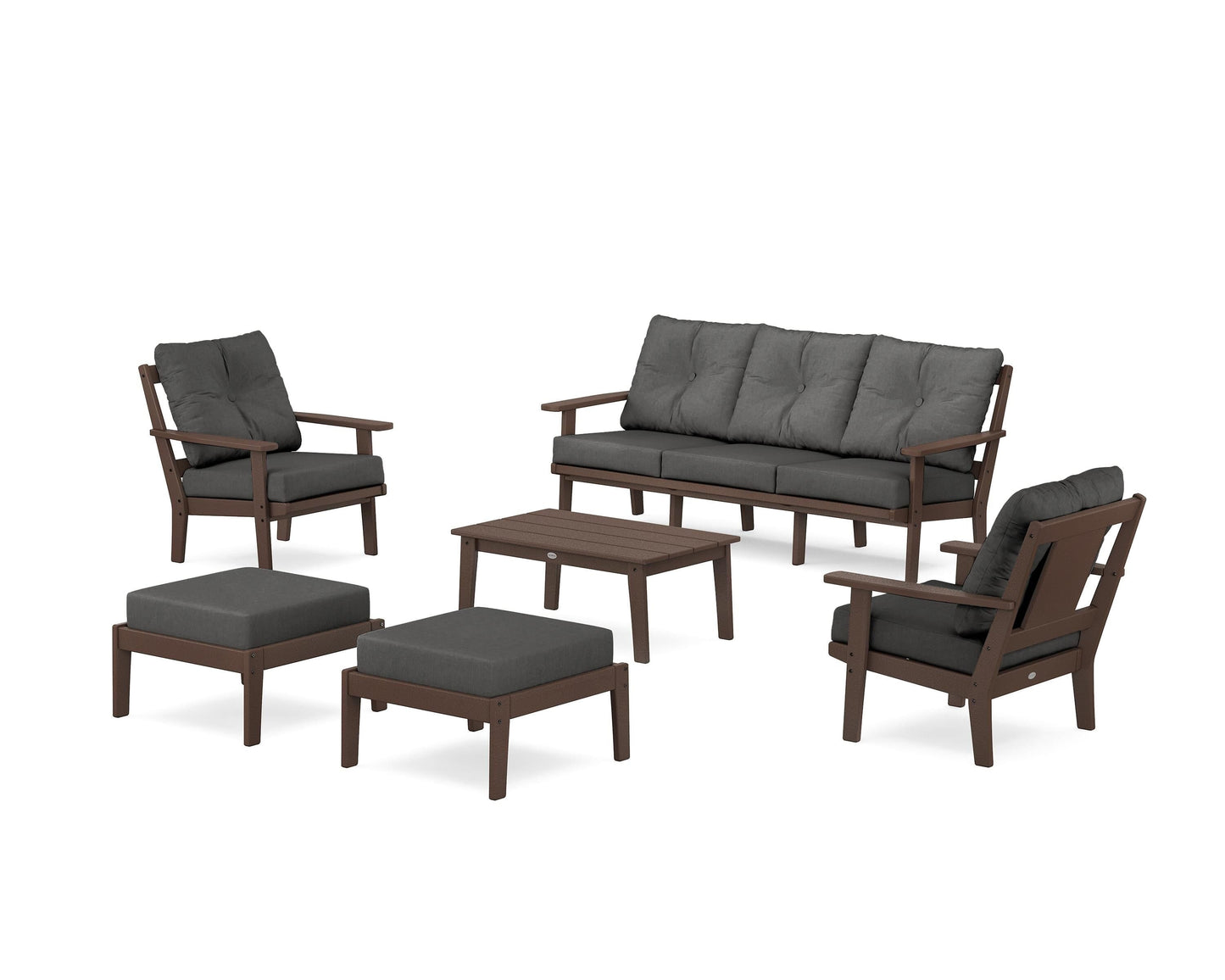 Prairie 6-Piece Lounge Sofa Set