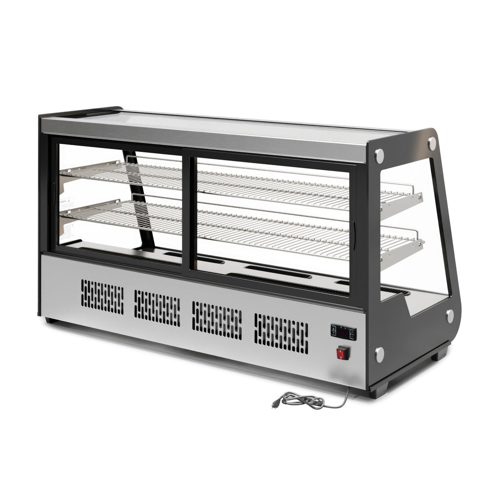 48 in. Countertop Bakery Display Refrigerator in Stainless Steel, 7 cu. ft.