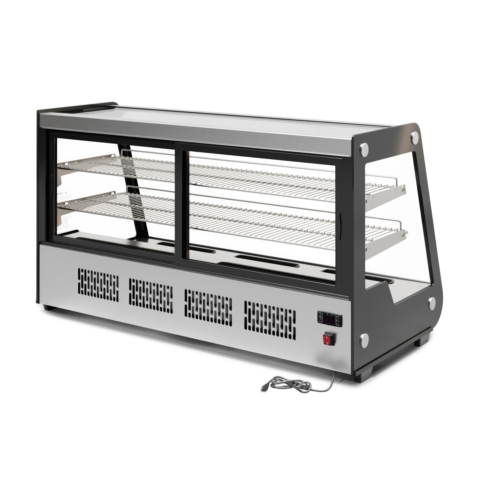 48 in. Countertop Bakery Display Refrigerator in Stainless Steel, 7 cu. ft.