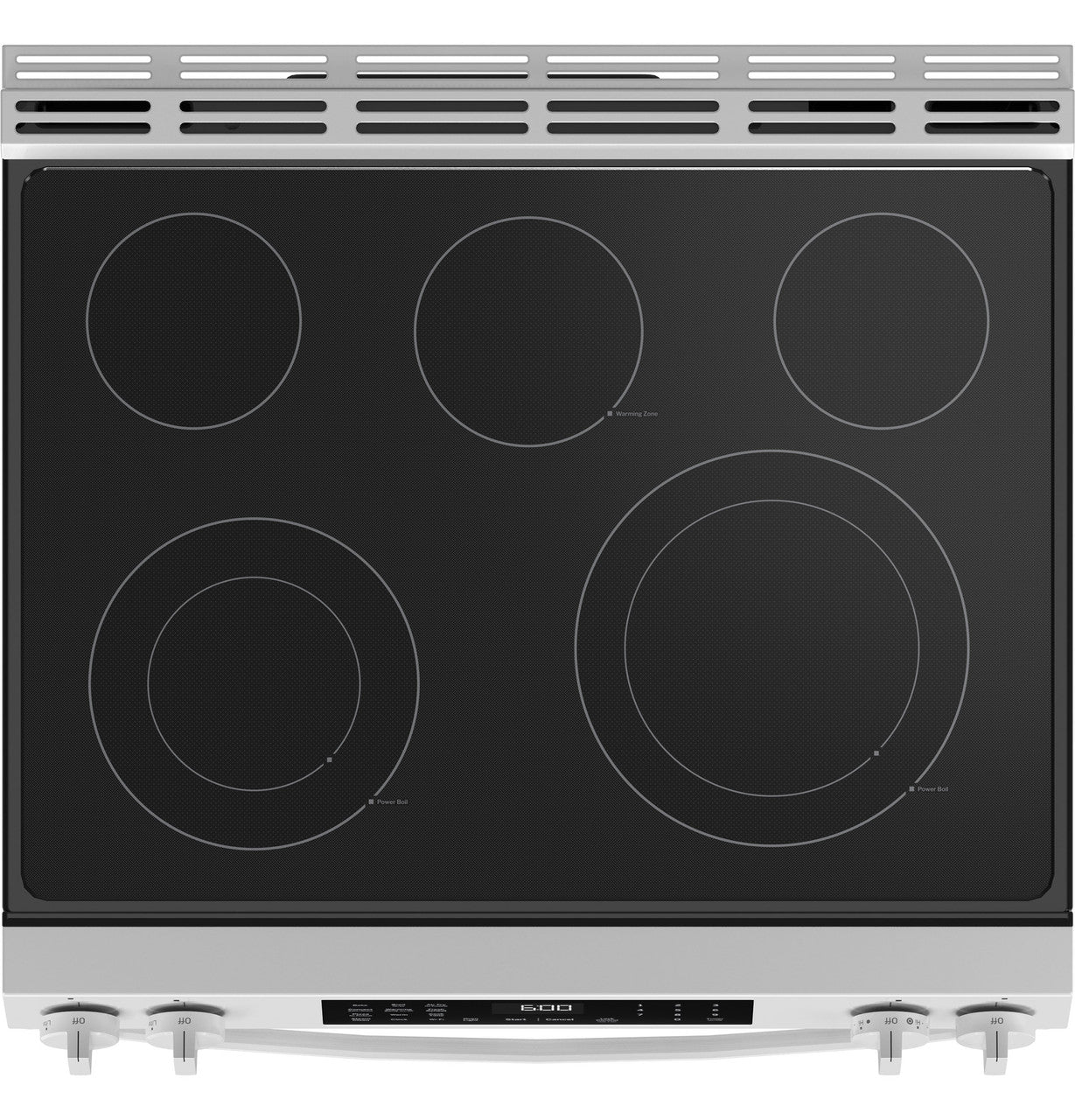 GE® ENERGY STAR® 30" Slide-In Electric Convection Range with No Preheat Air Fry and EasyWash™ Oven Tray