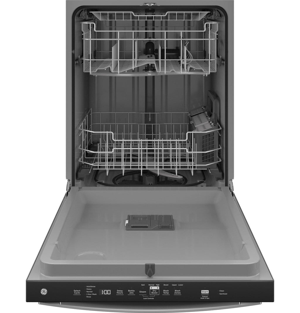 GE® ENERGY STAR® Top Control with Plastic Interior Dishwasher with Sanitize Cycle & Dry Boost