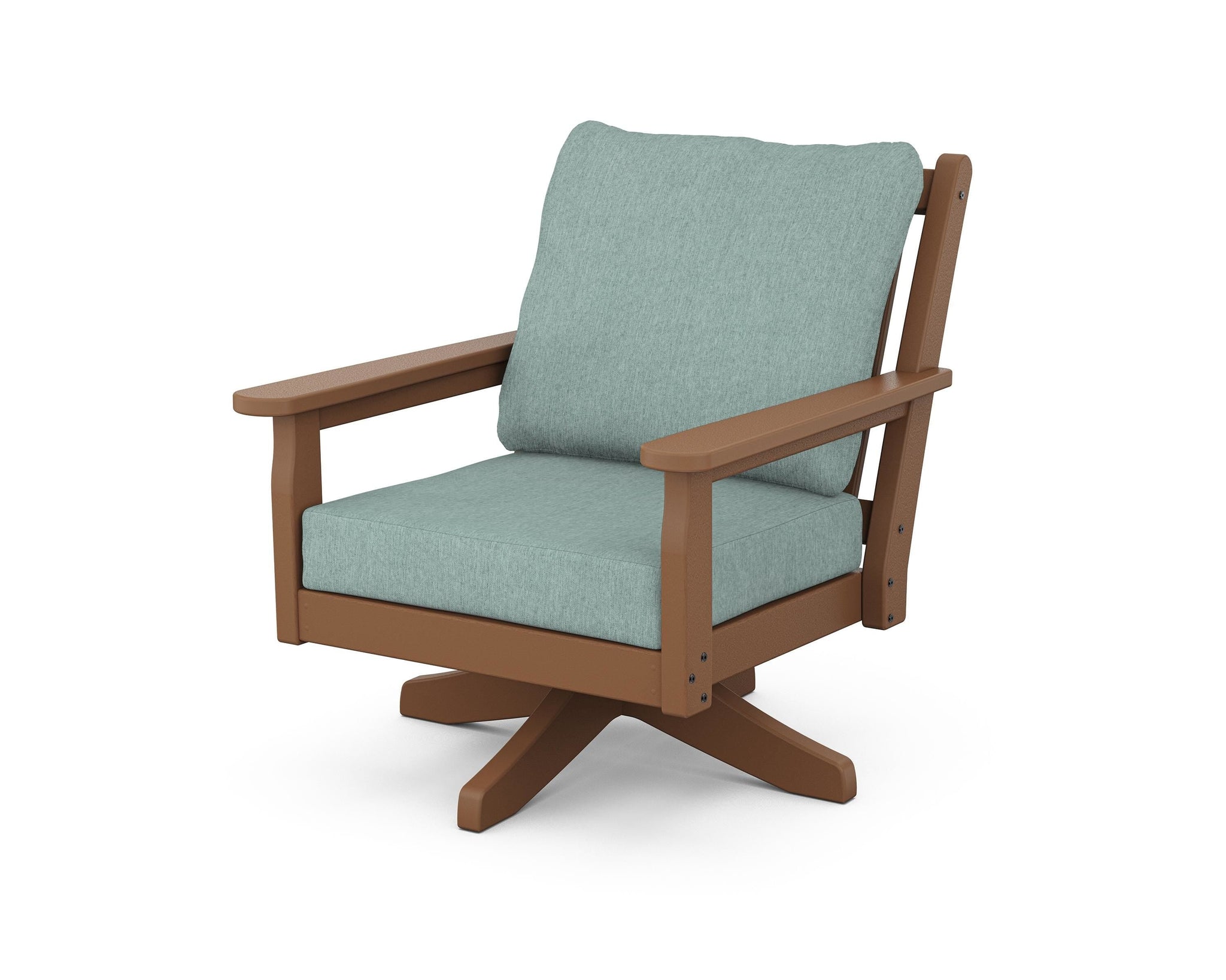 Chippendale Deep Seating Swivel Chair