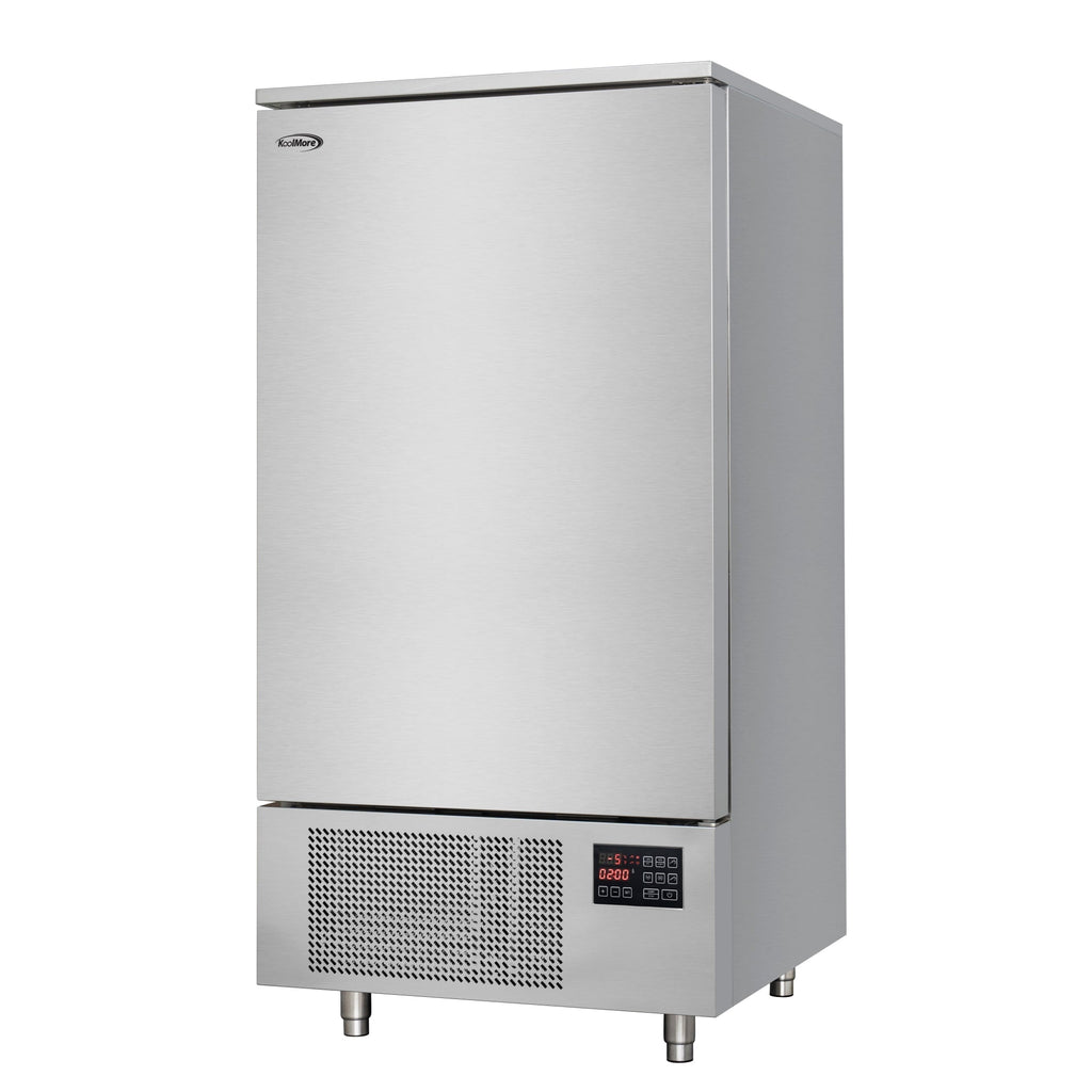 31 in. 10 Full-Size Pan Commercial Reach-In Blast Chiller, 88 lbs Rapid Chill / 77 lbs. Rapid Freeze in Stainless-Steel