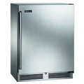 PERLICK  Signature Series Shallow Depth18" Depth Indoor Beverage Center with solid door, hinge right - Stainless Steel (HH24BS41R)