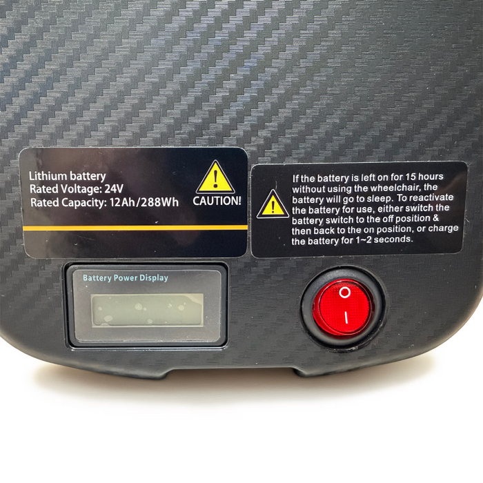 Journey Air Elite Max 12Ah Lithium Battery Replacement FAA and TSA 1025 New