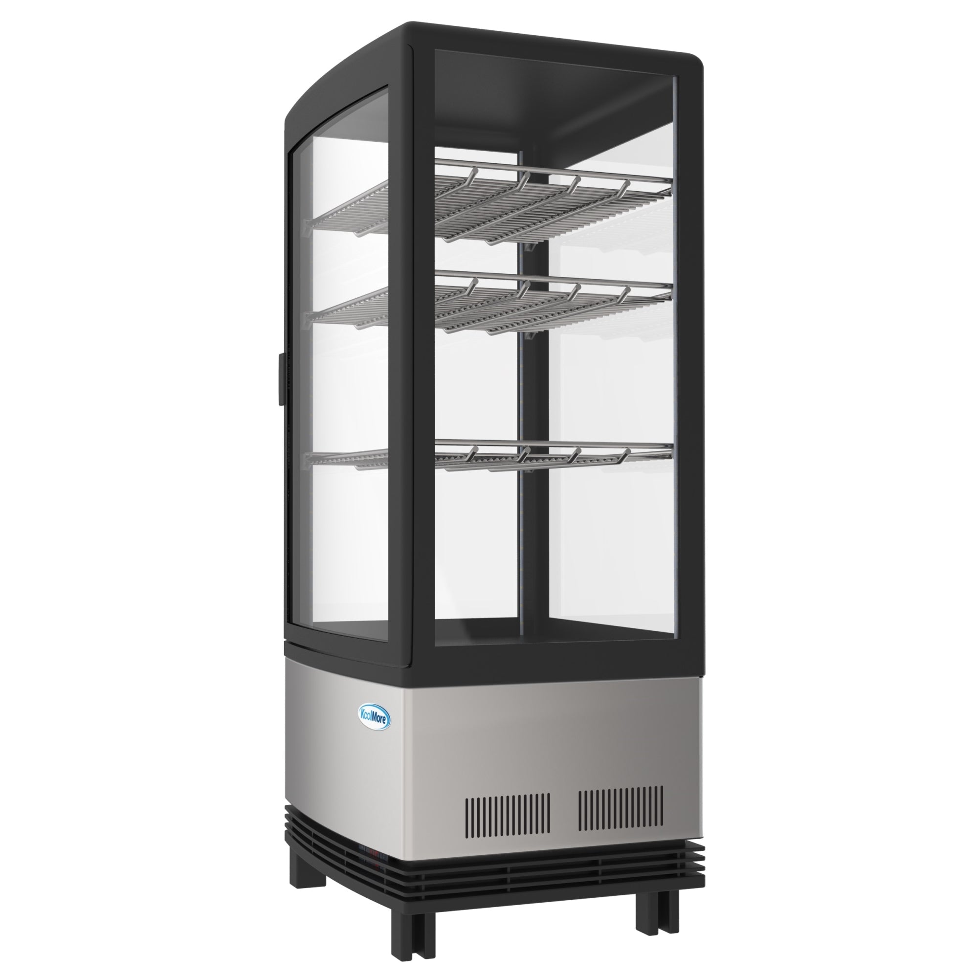 17 in. Stainless-Steel Countertop Display Refrigerator - 3 Cu Ft.