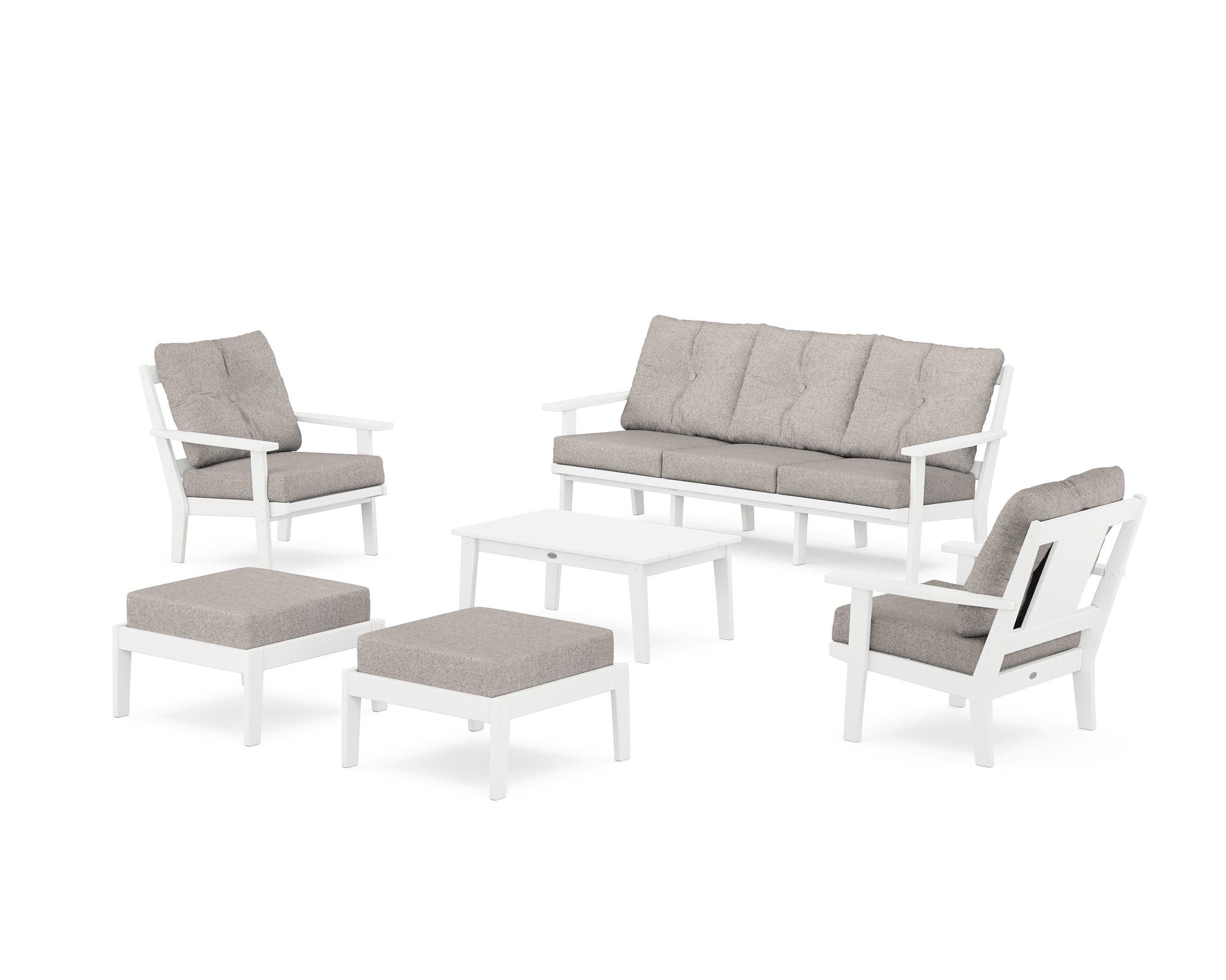 Prairie 6-Piece Lounge Sofa Set