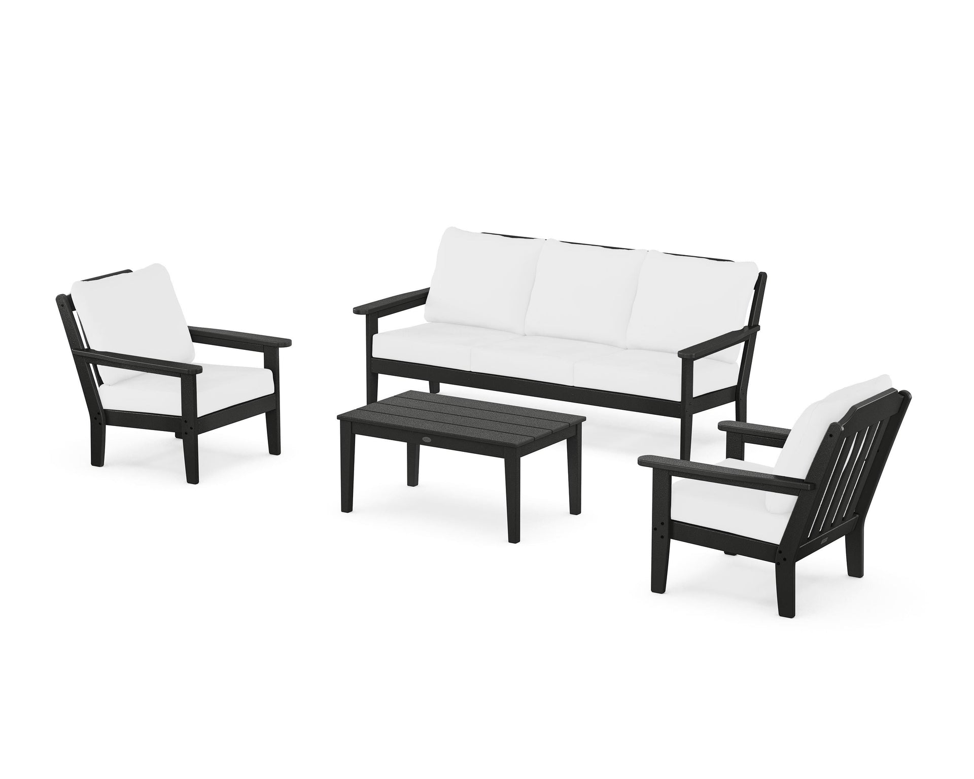 Cottage 4-Piece Deep Seating Set with Sofa