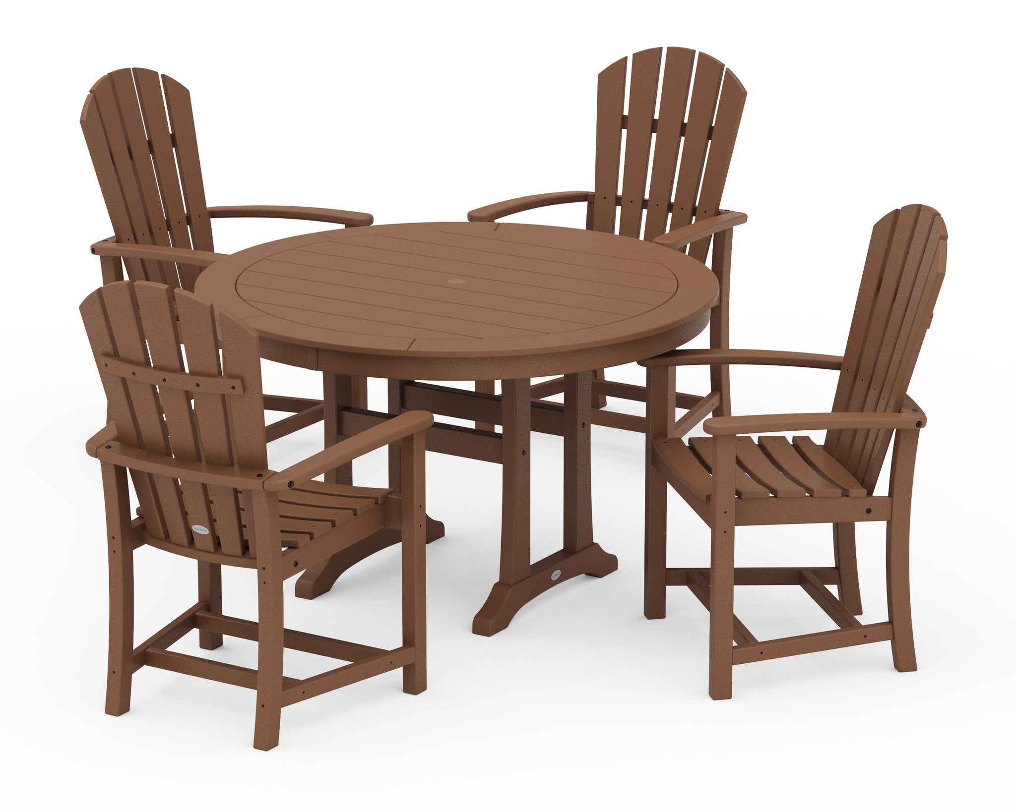 Palm Coast 5-Piece Round Dining Set