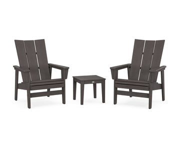 3-Piece Modern Grand Upright Adirondack Set