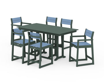 EDGE Sling 7-Piece Farmhouse Counter Set