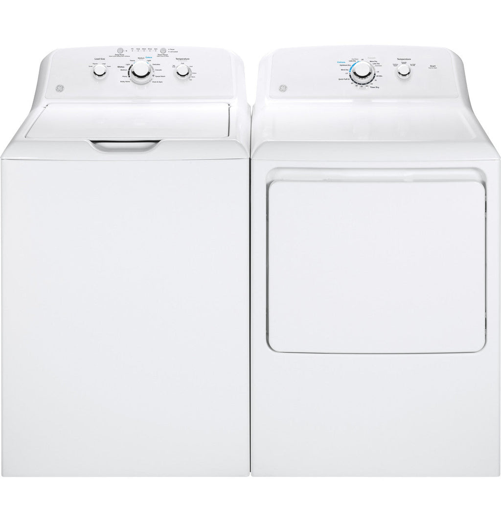 GE 6.2 cu. ft. Capacity Electric Dryer with Up To 120 ft. Venting and Shallow Depth