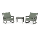 Chippendale 3-Piece Deep Seating Rocker Set