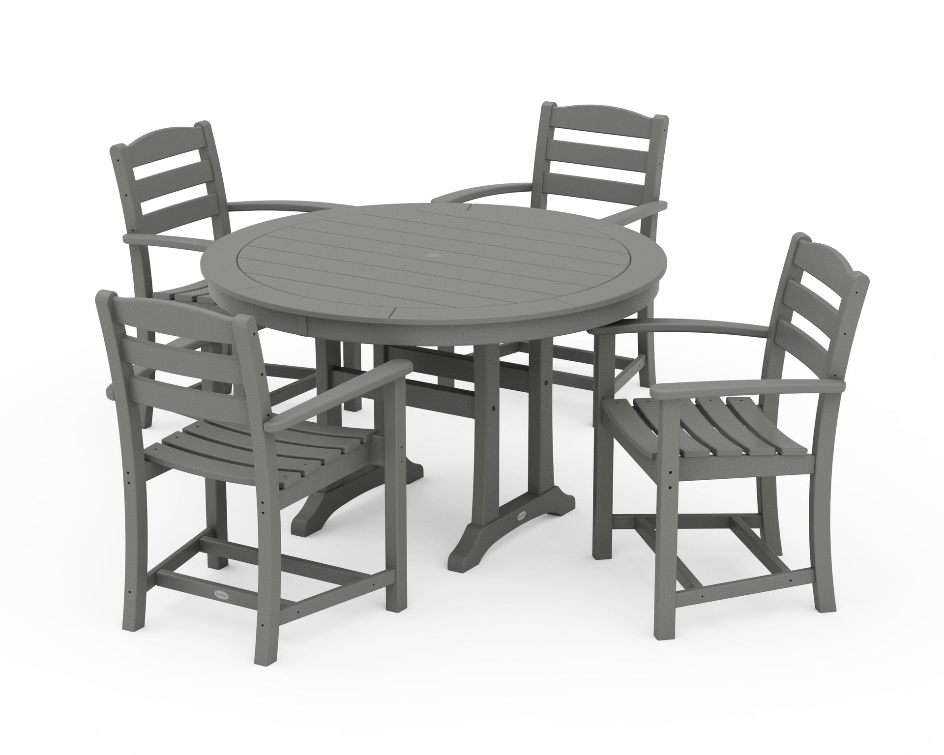 La Casa Café 5-Piece Arm Chair Dining Set