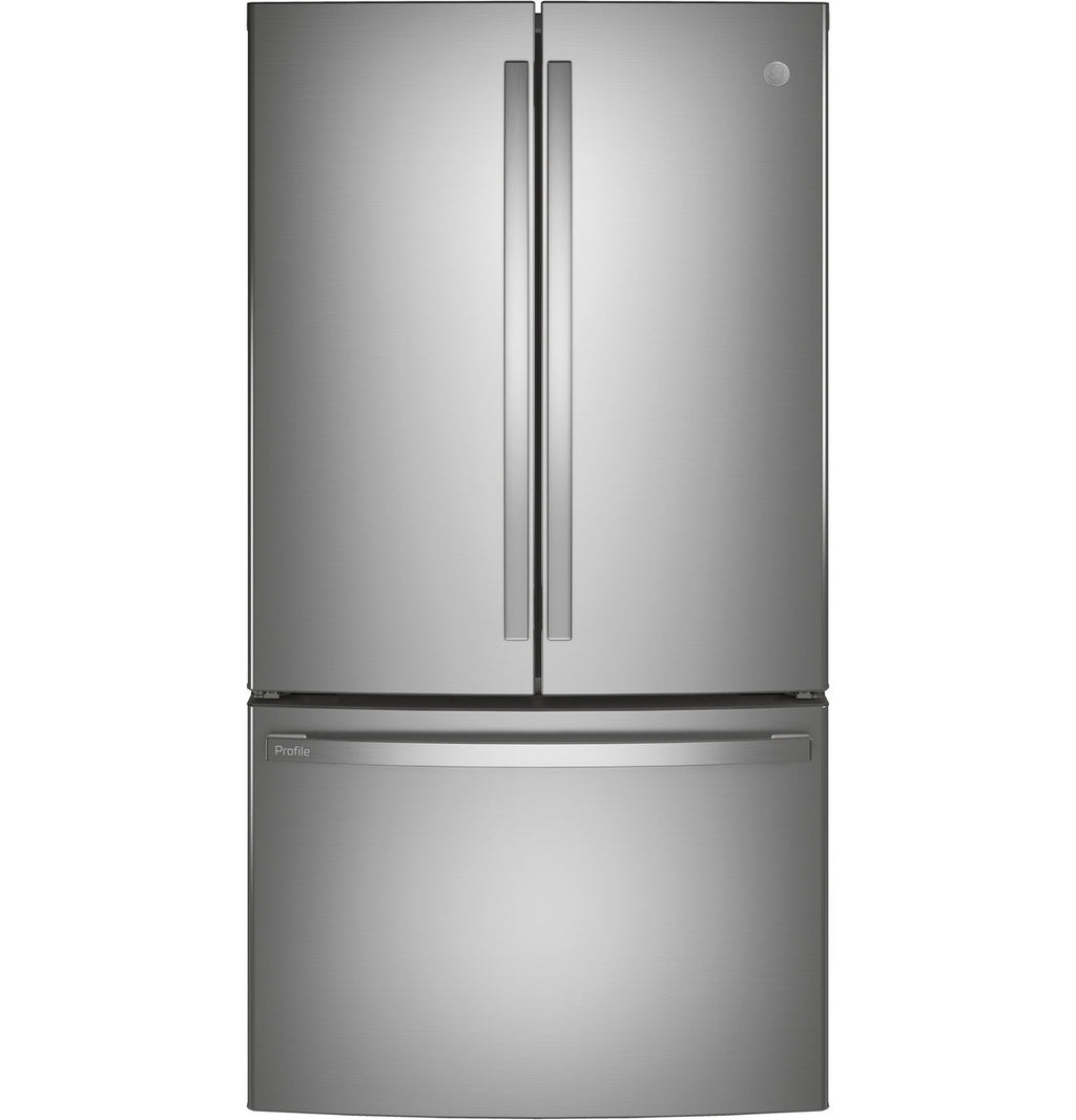 GE Profile™ ENERGY STAR® 23.1 Cu. Ft. Counter-Depth Fingerprint Resistant French-Door Refrigerator