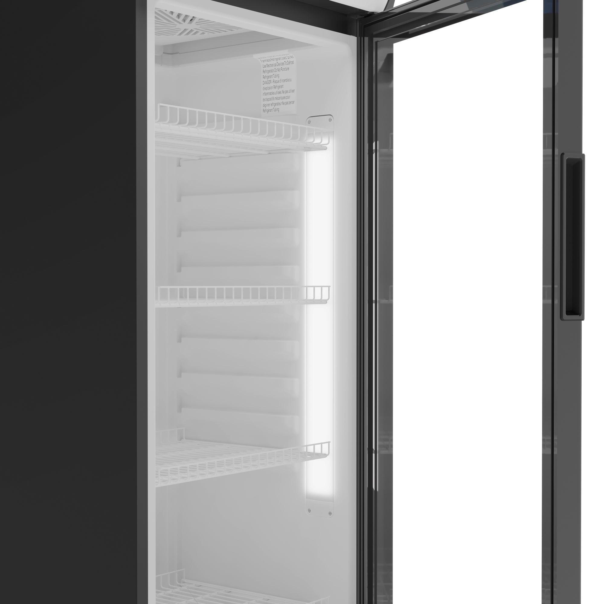 22 in. One-Door Merchandiser Refrigerator - 9 Cu Ft. - Wrap