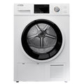 4.4 cu. ft. Large Capacity Stackable Ventless Front Load Dryer in White, 240V.