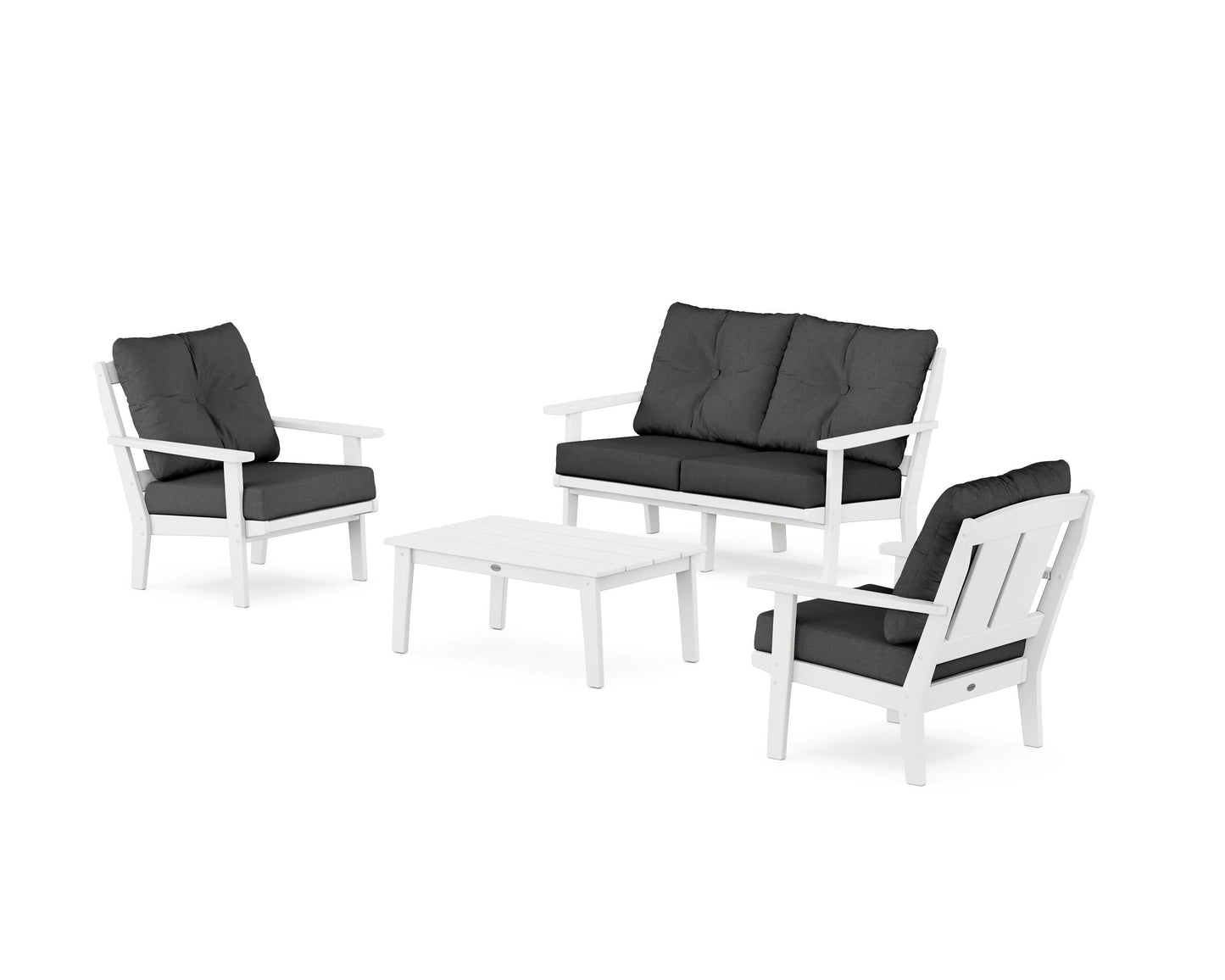 Mission 4-Piece Deep Seating Set with Loveseat