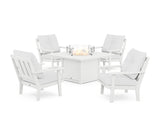 Oxford 5-Piece Deep Seating Set with Fire Pit Table