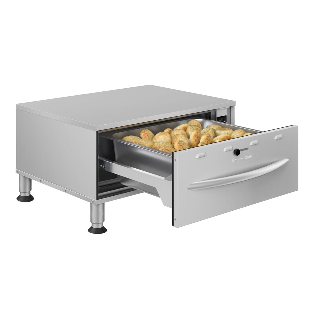 One-Drawer Commercial Free Standing Warming Drawer in Stainless-Steel, UL and NSF Listed