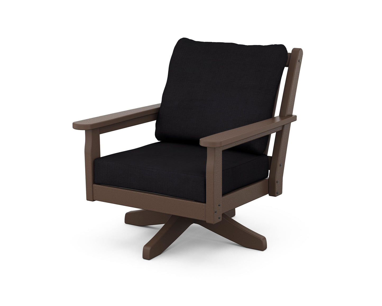 Chippendale Deep Seating Swivel Chair