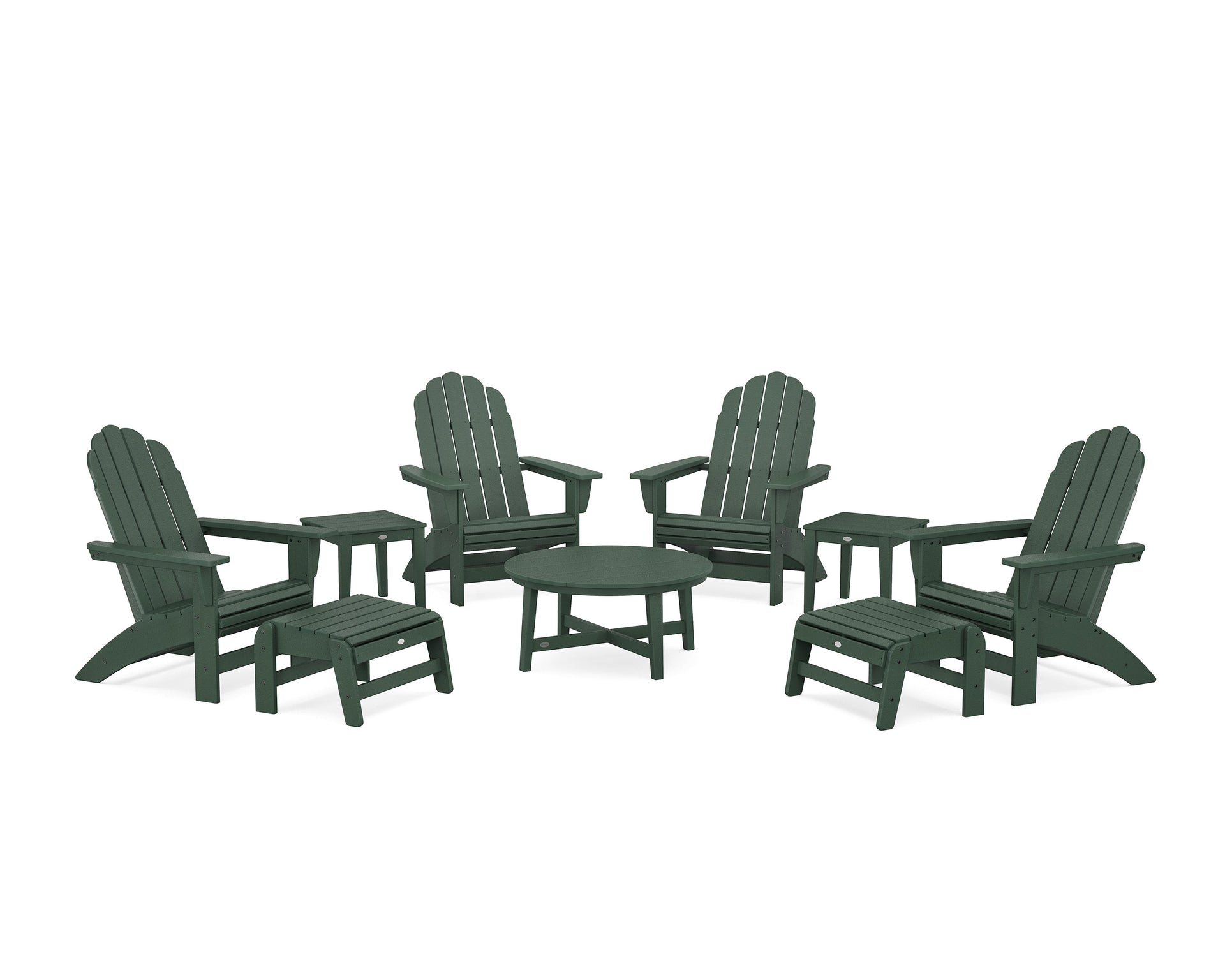 Vineyard Grand Adirondack 9-Piece Conversation Set