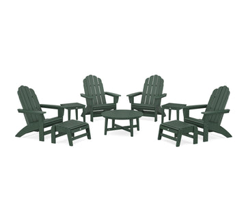 Vineyard Grand Adirondack 9-Piece Conversation Set